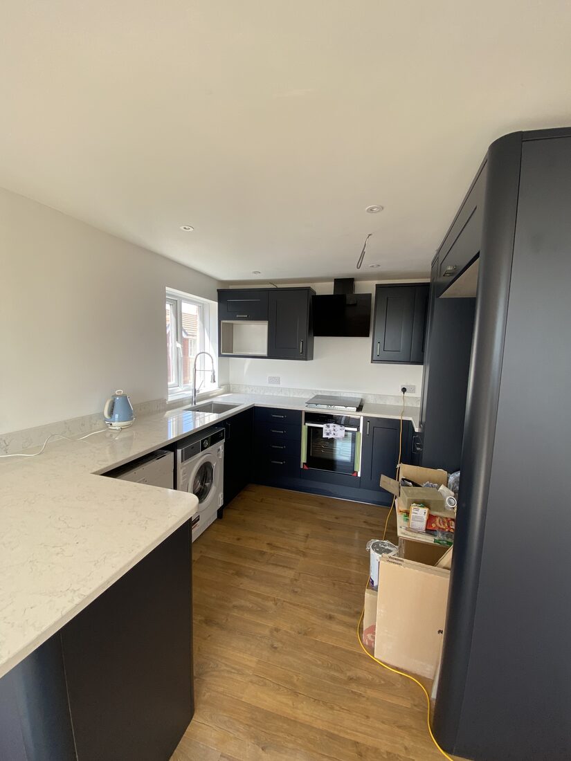 Kitchen refit in progress